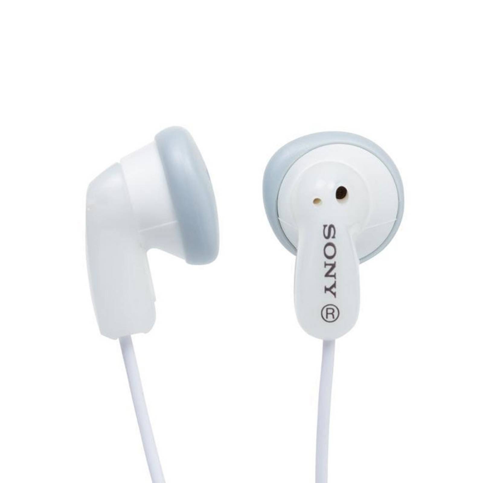 Audifonos Sony In Ear 13.5 mm Cable 1.2 m Blanco MDR-E9LP/BC