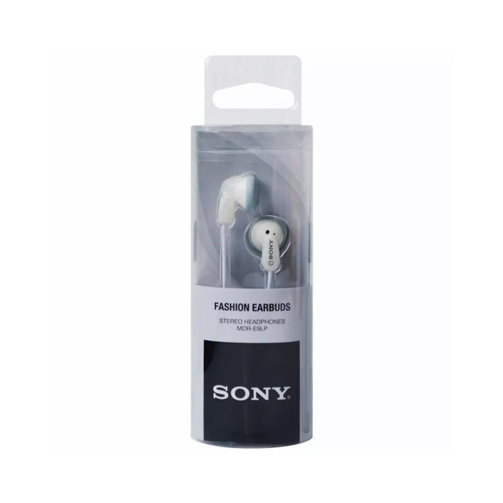 Audifonos Sony In Ear 13.5 mm Cable 1.2 m Blanco MDR-E9LP/BC