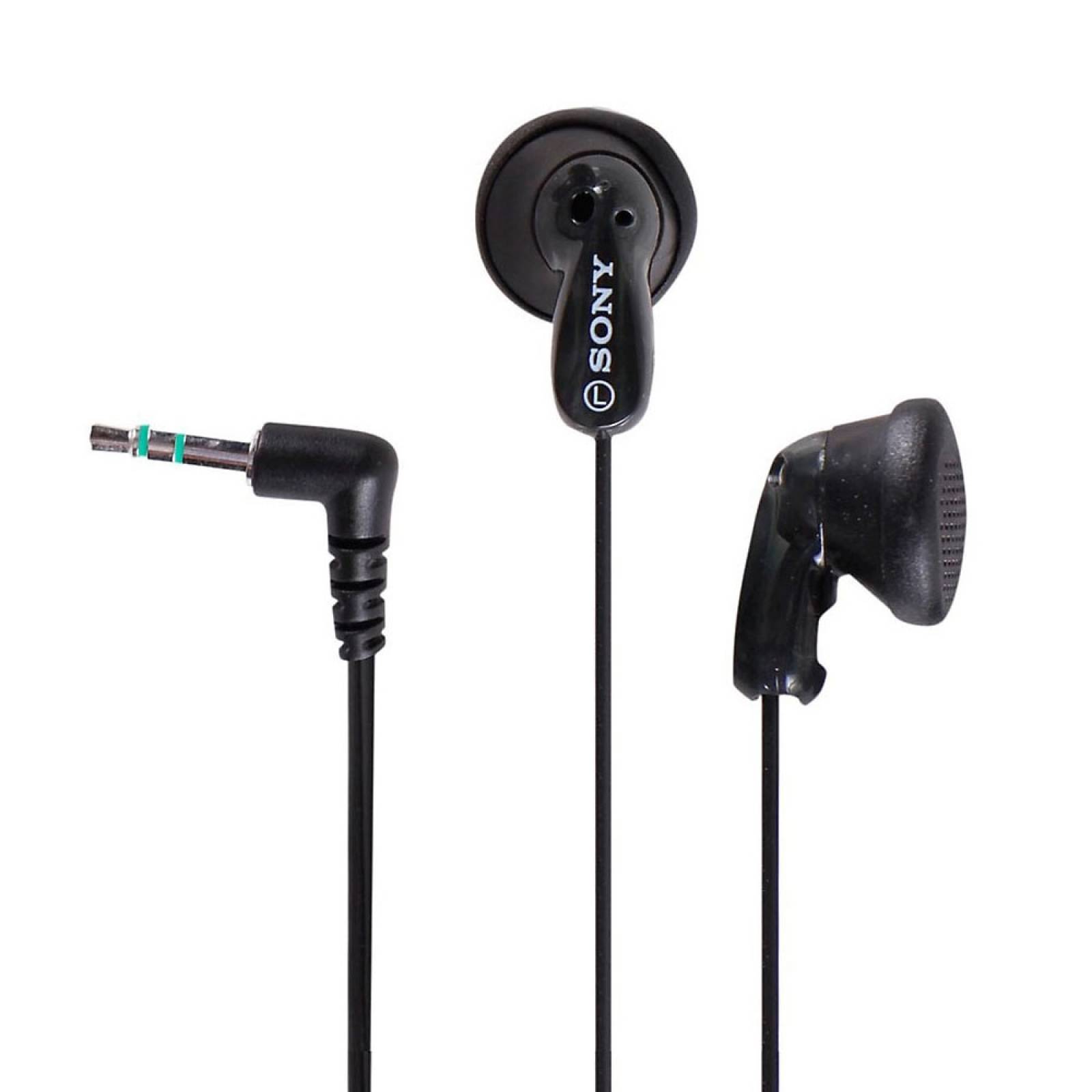 Audifonos Sony In Ear 13 5 Mm Cable 1 2 M Negro Mdr E9lp Bc