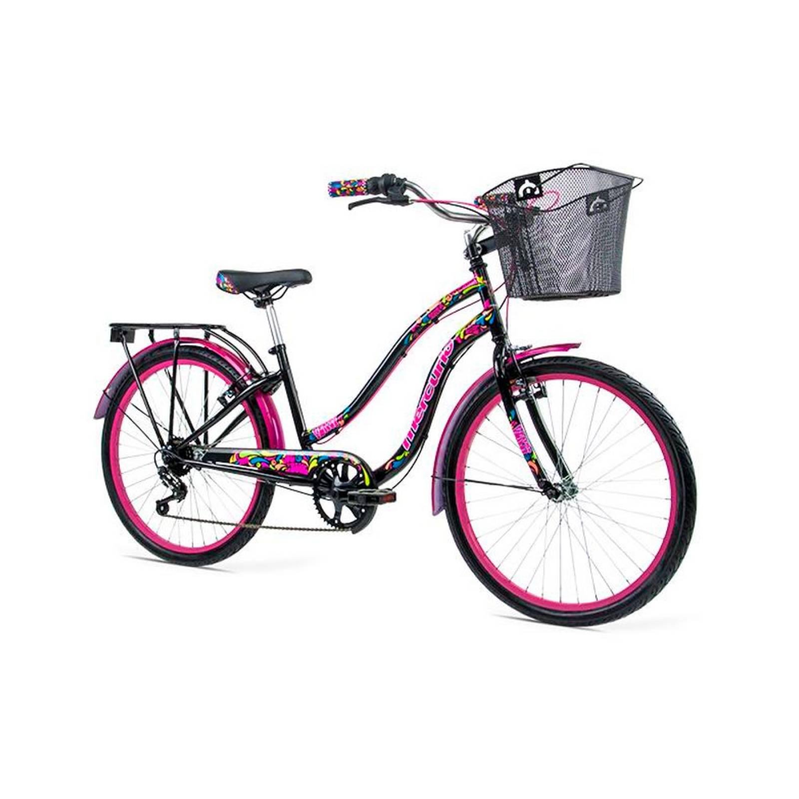 Bicicleta Montaña Rodada 24 6 Velocidades Venti Mercurio