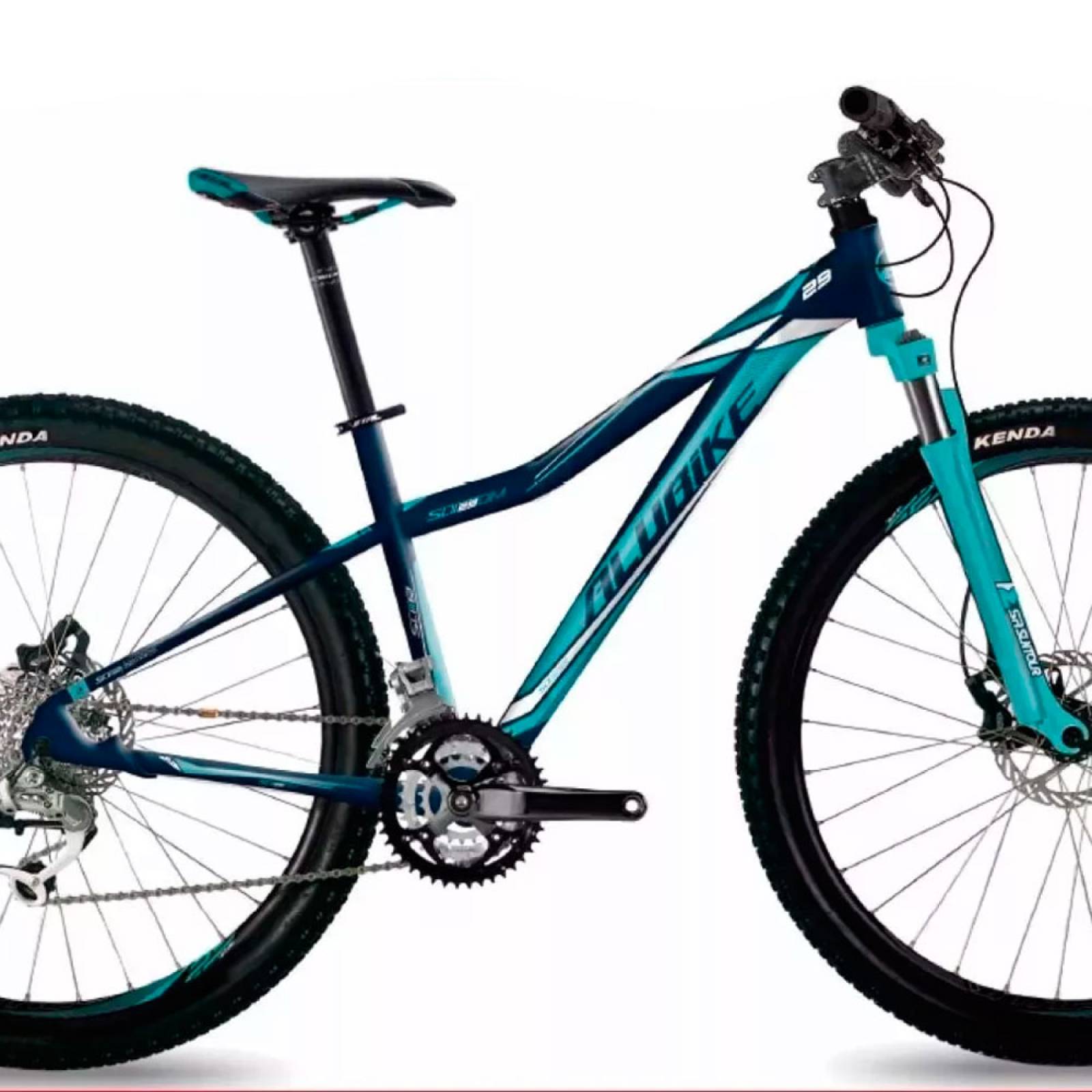 Bicicleta Montaña Rodada 29 24 Velocidades MTB SLT Alubike