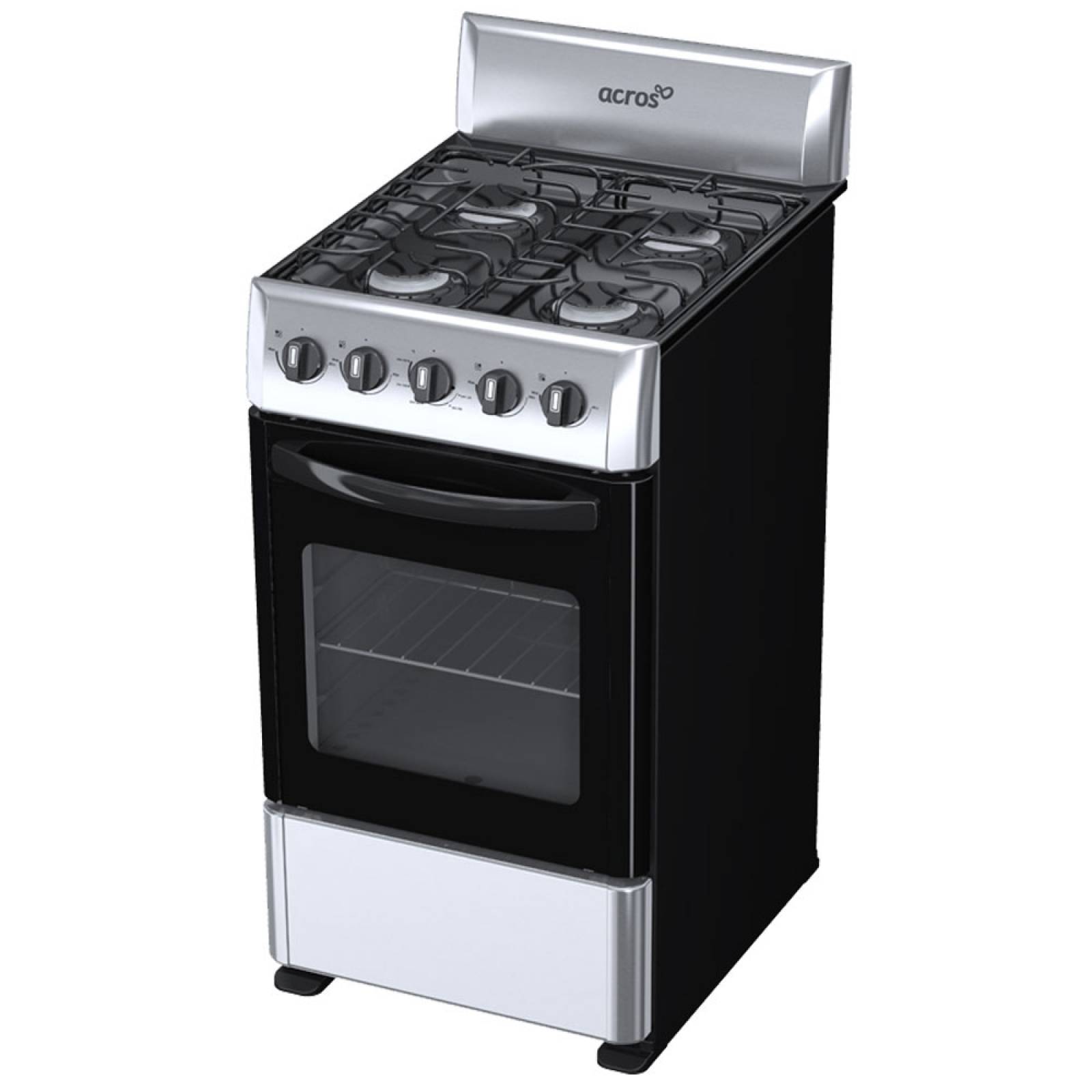 Estufa Acros 4 quemadores Al piso AW-5300S 20 Pulgadas