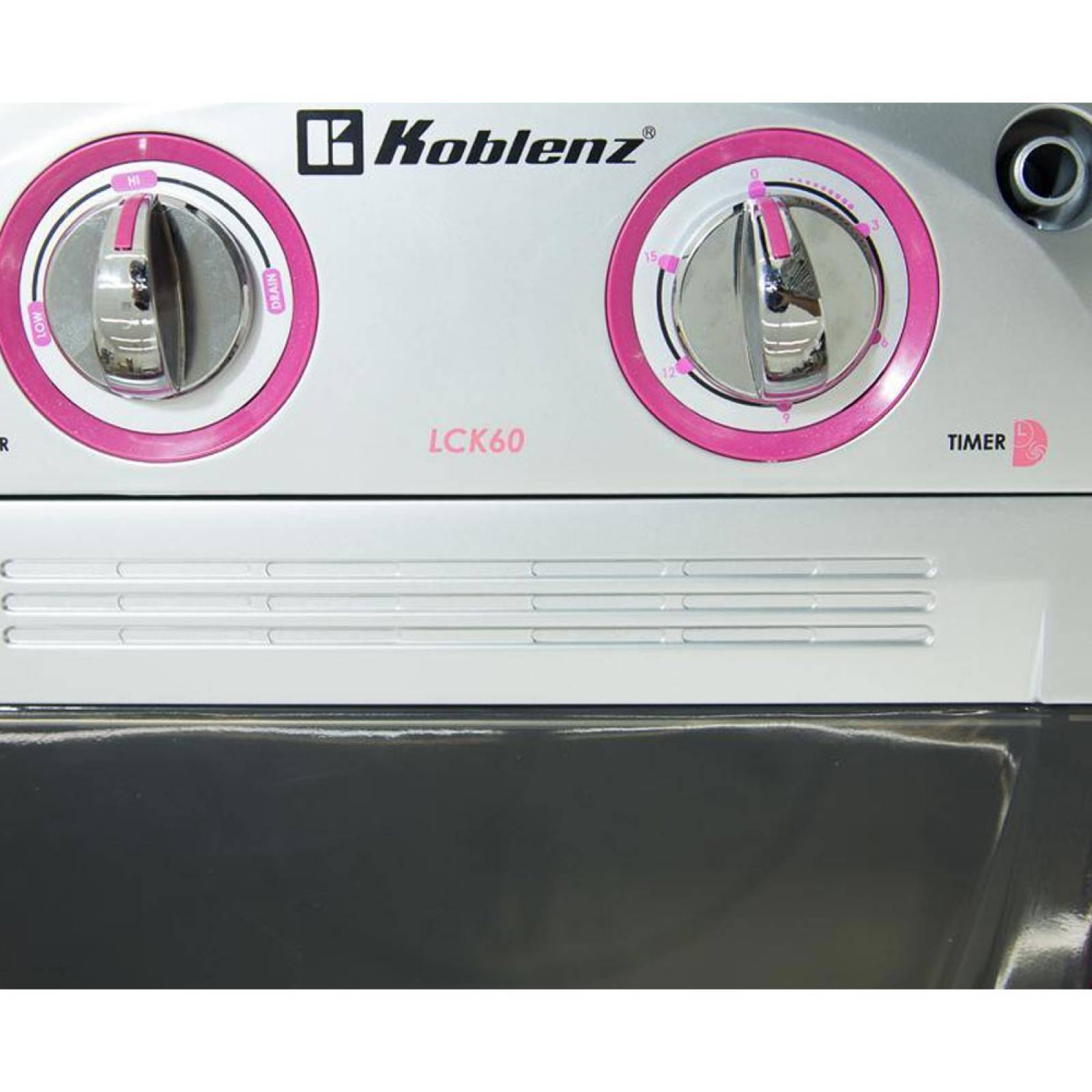 Lavadora 6 Kg Gabinete Plástico Gris LCK-60 Koblenz