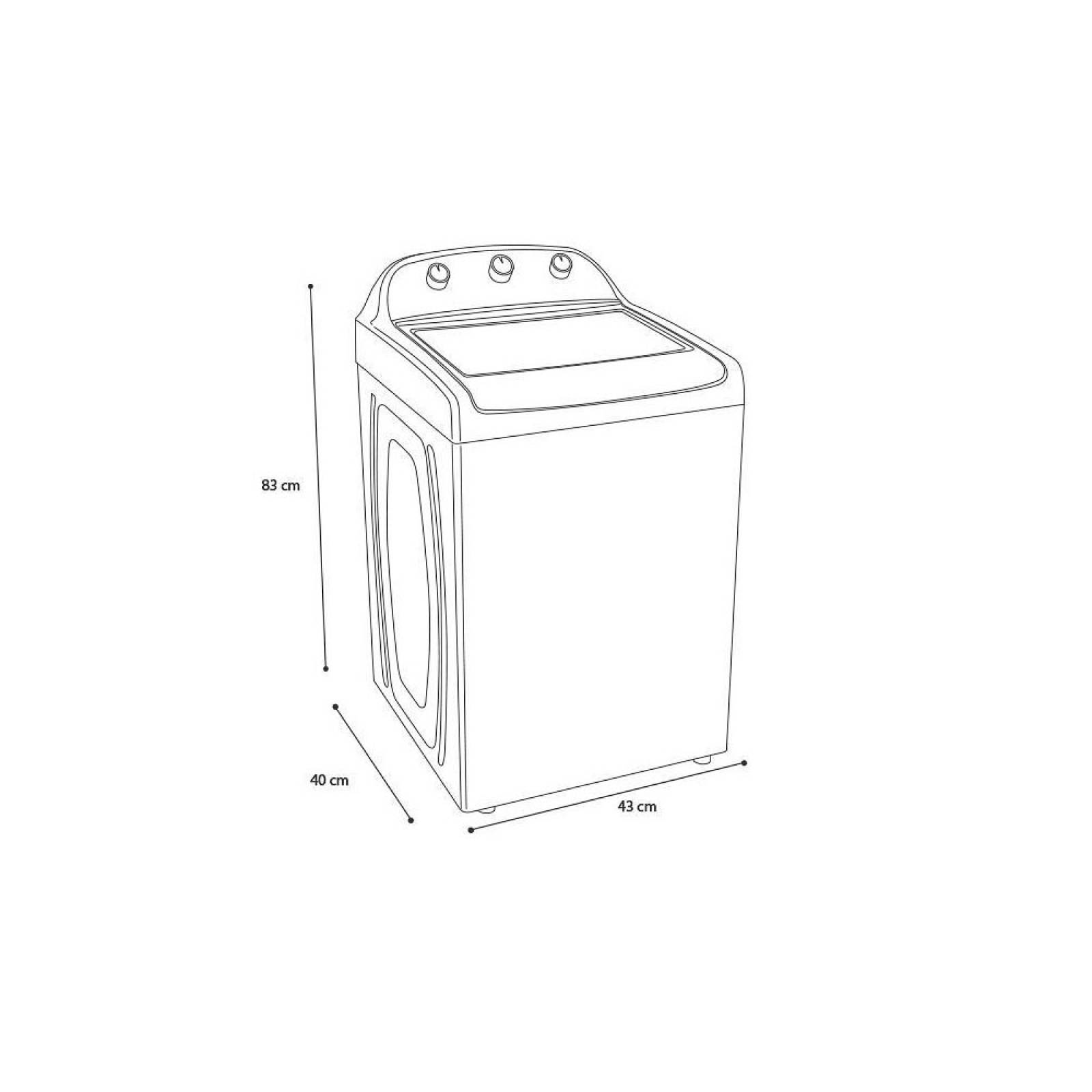 Lavadora 6 Kg Gabinete Plástico Gris LCK-60 Koblenz