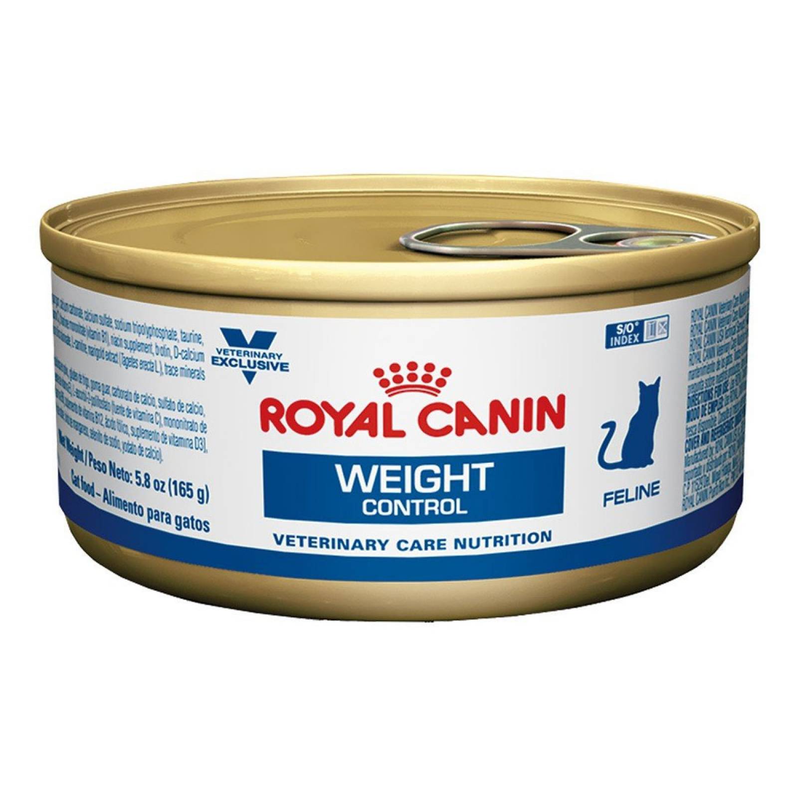 Alimento Gato Royal Canin Fibra Control Peso Lata 165gr