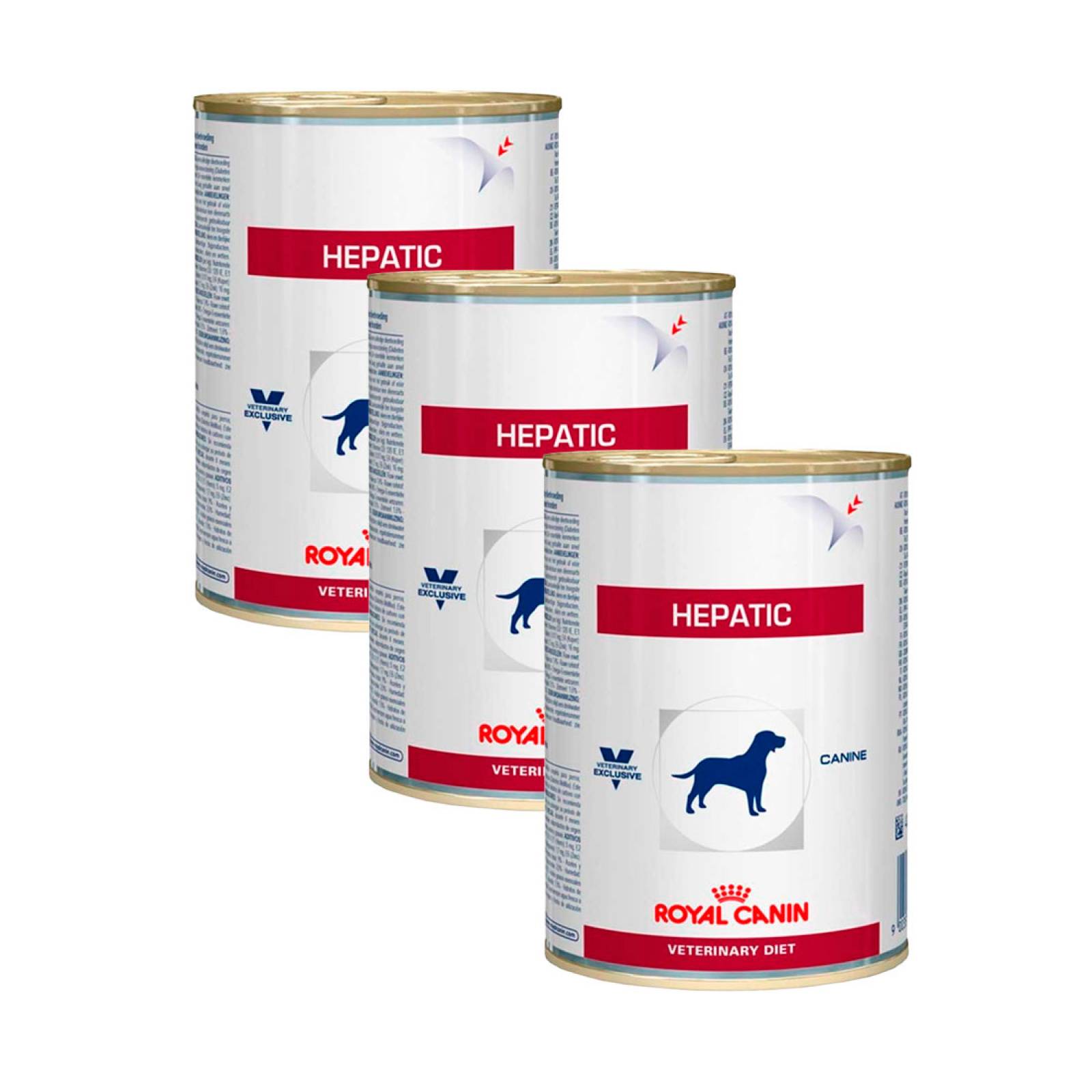 Kit Alimento Perro Función Hepática 3 Latas Royal Canin
