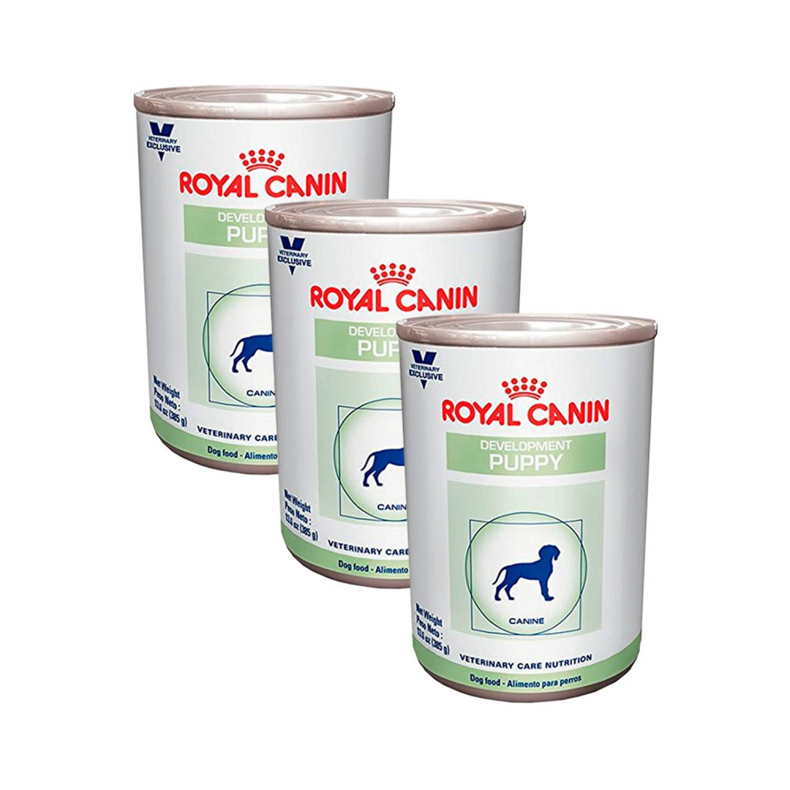 Kit Alimento Perro Desarrollo Cachorro 3 Latas Royal Canin