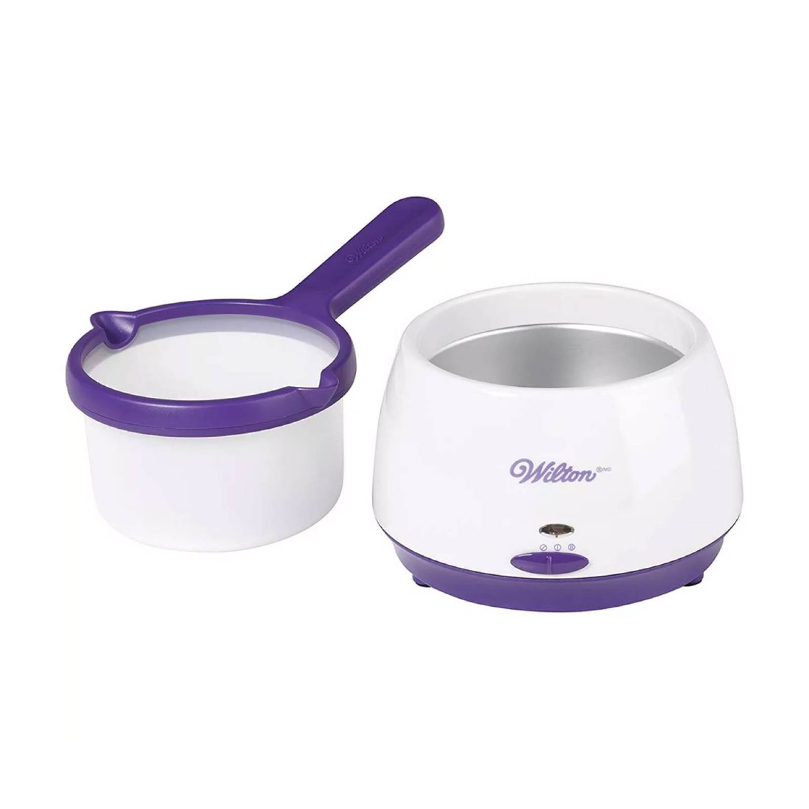 Olla Electrica Silicona para Fondue 2 1/2 Tazas Wilton