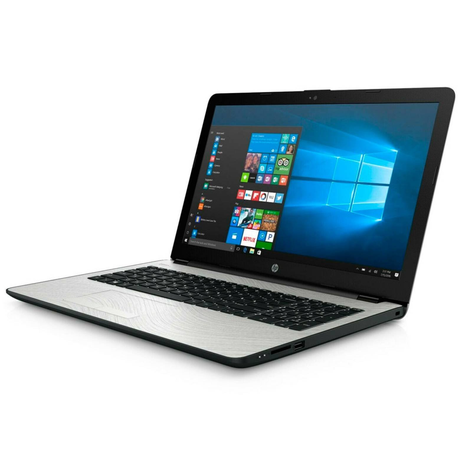 Laptop HP Intel Core i3 15.6 Pulg 4 GB RAM Natural Silver