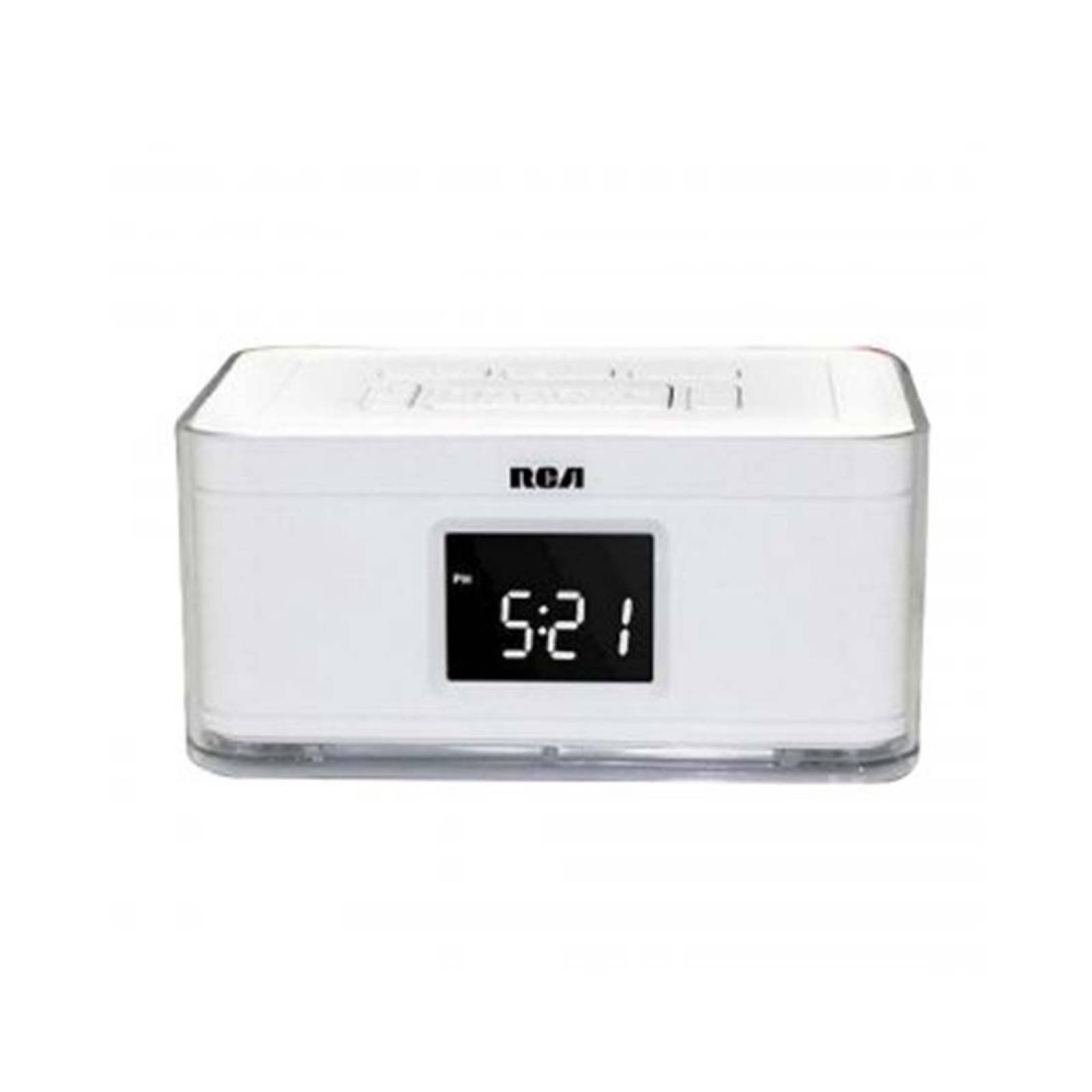 Reloj Despertador Doble Alarma Radio FM/AM USB RCR8622 RCA