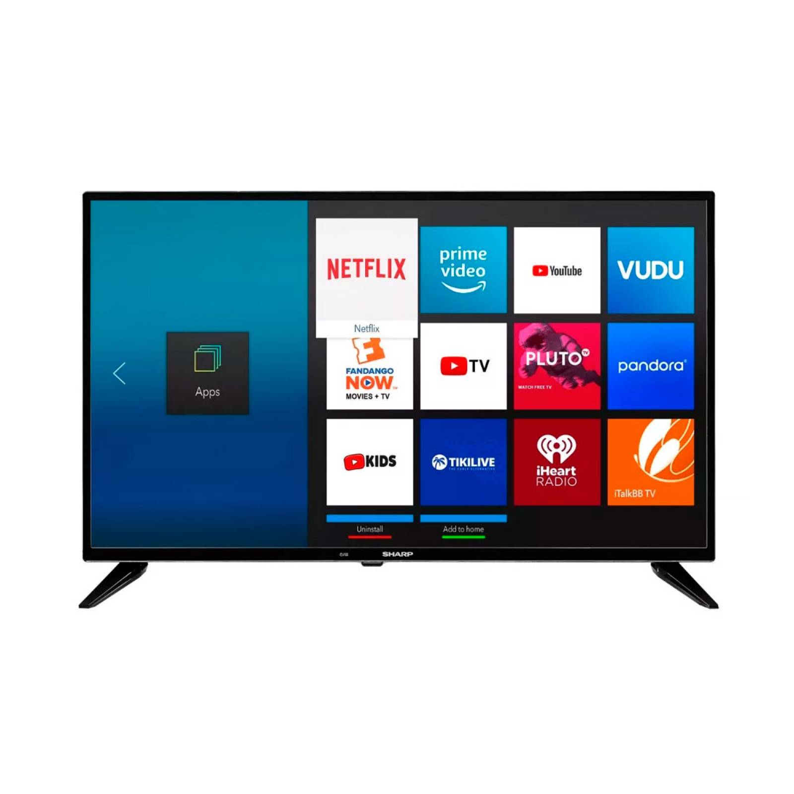 Smart TV Pantalla LED 32 Pulg 720P 60Hz LC-32Q5200U Sharp