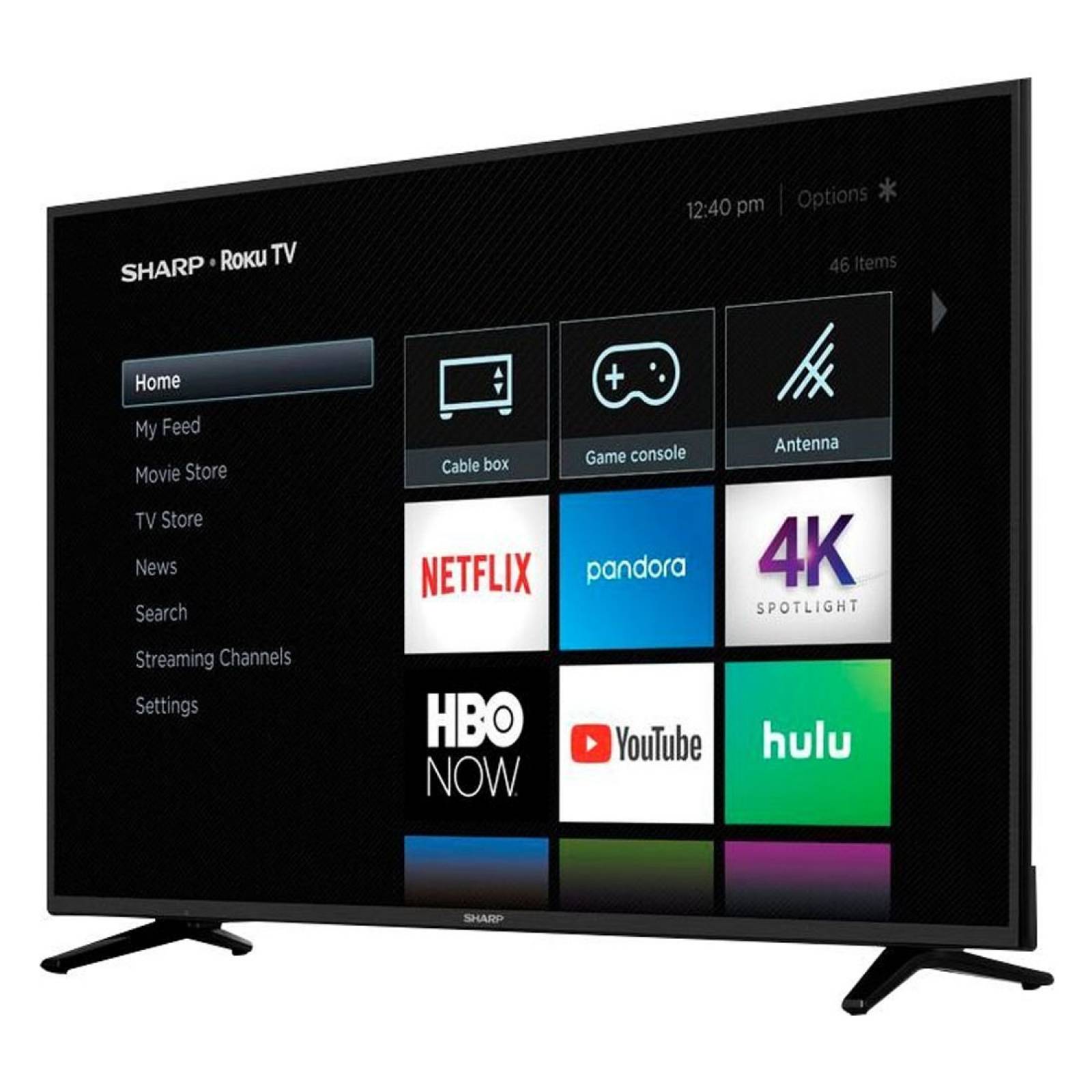 Pantalla Smart Sharp 58 Pulgadas 4k Roku TV Hdr LC58Q7330U