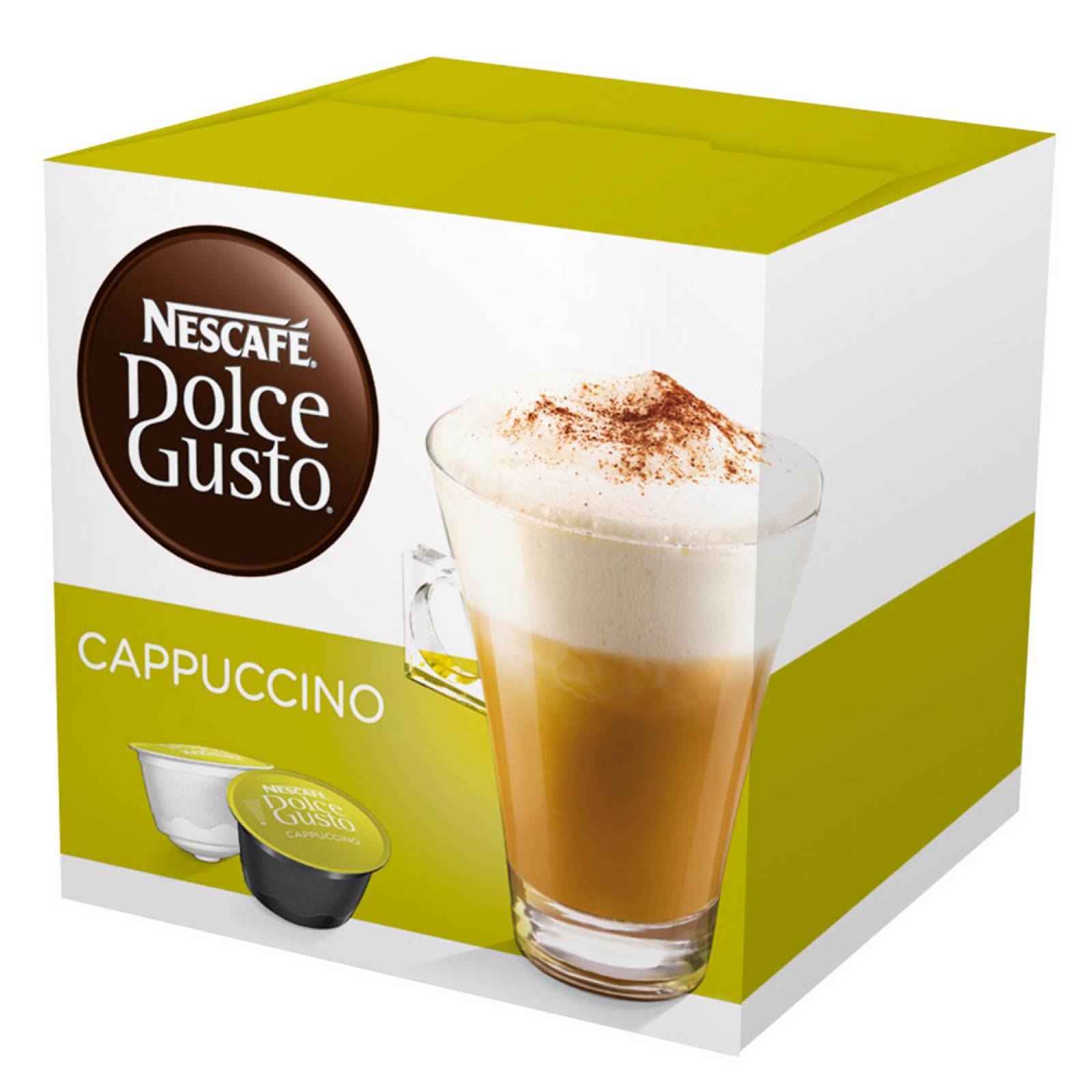 Cápsulas Dolce Gusto Nescafé Café Cappuccino 16 pzas