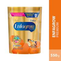 Enfagrow 3 Leche Crecimiento Niño Mayor 12 Meses Bolsa 550Gr