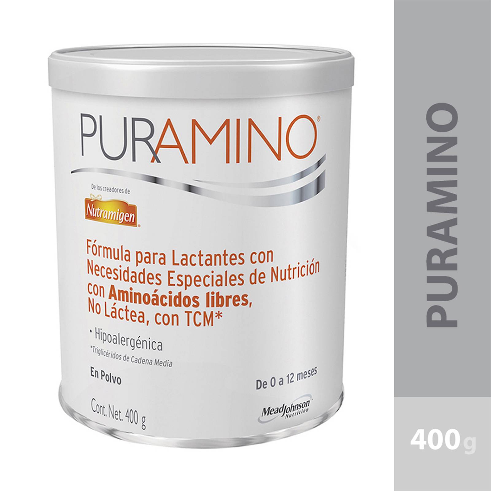 Puramino Fórmula Especializada Bebés 0 a 12 meses 400 gr