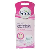 Veet Bandas Faciales De Cera Fría Para Rostro