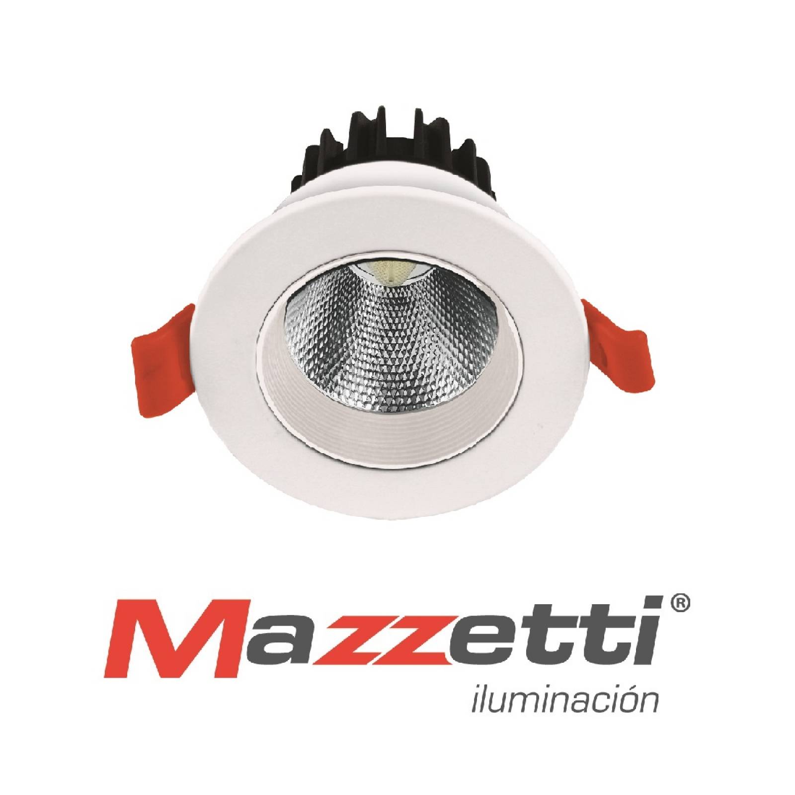 Lámpara de Techo Luz Led Fria Int Empotrado 7W Mazzetti