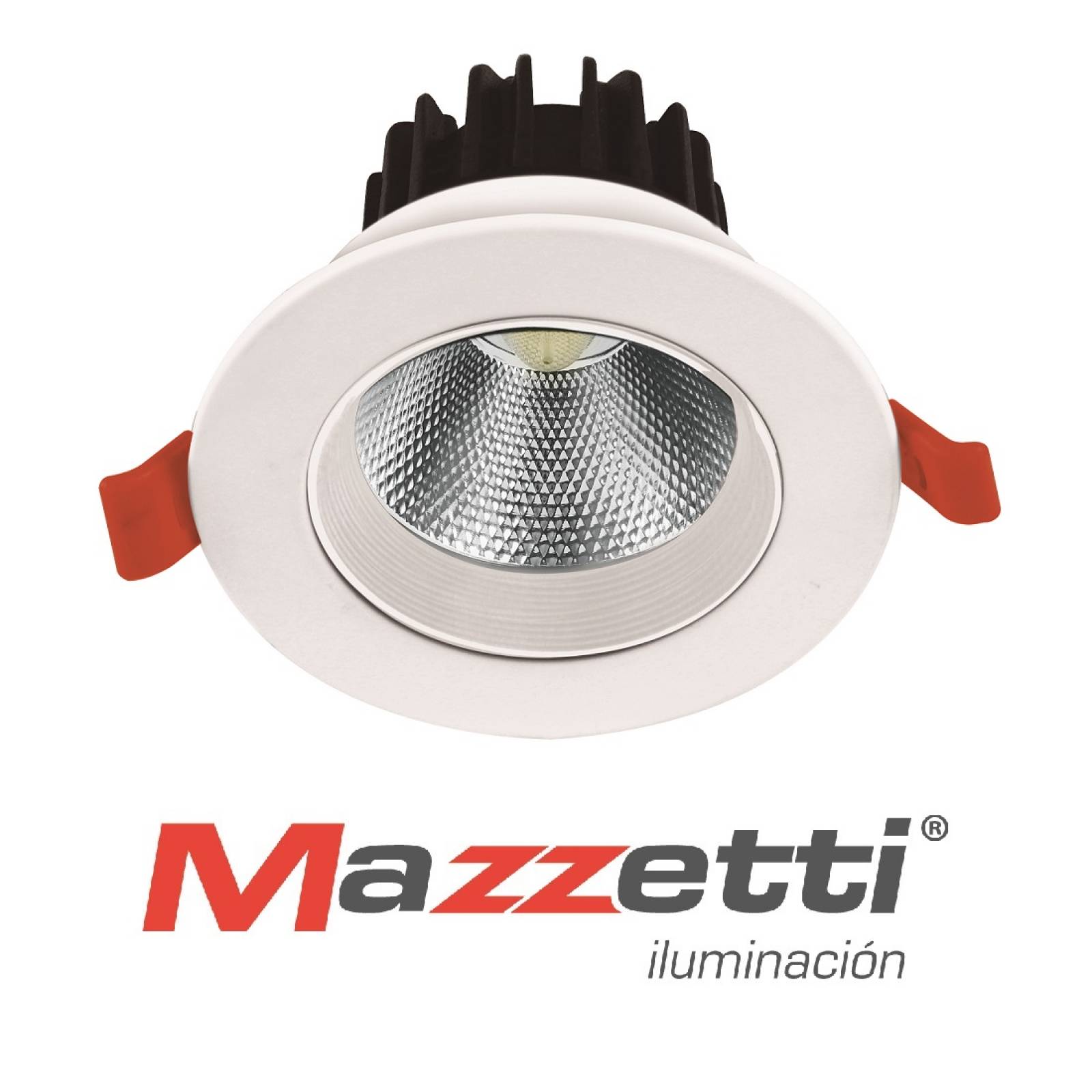Lámpara de Techo Luz Led Fria Int Empotrado 12W Mazzetti