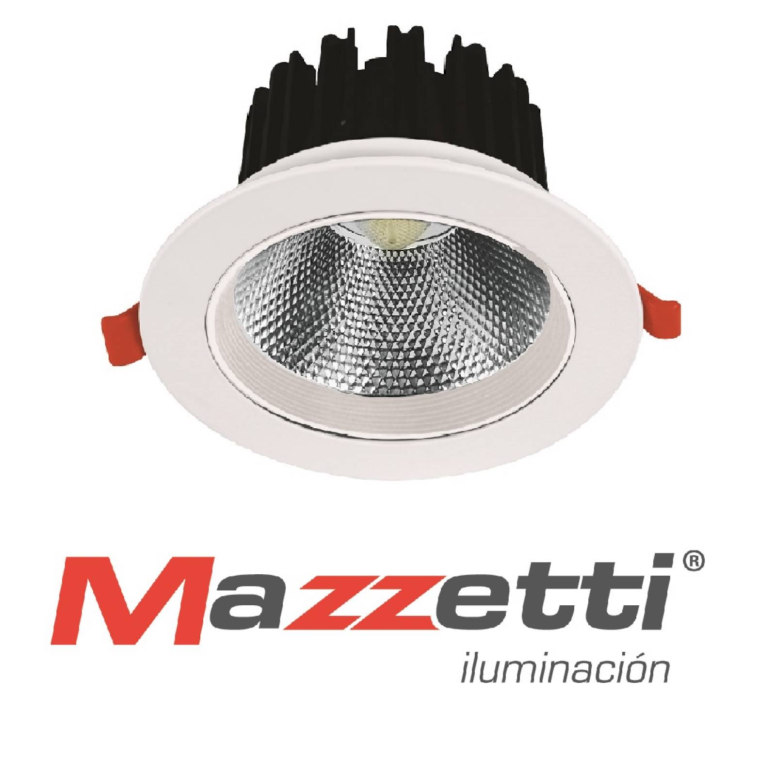 Lámpara de Techo Luz Led Fria Int Empotrado 18W Mazzetti