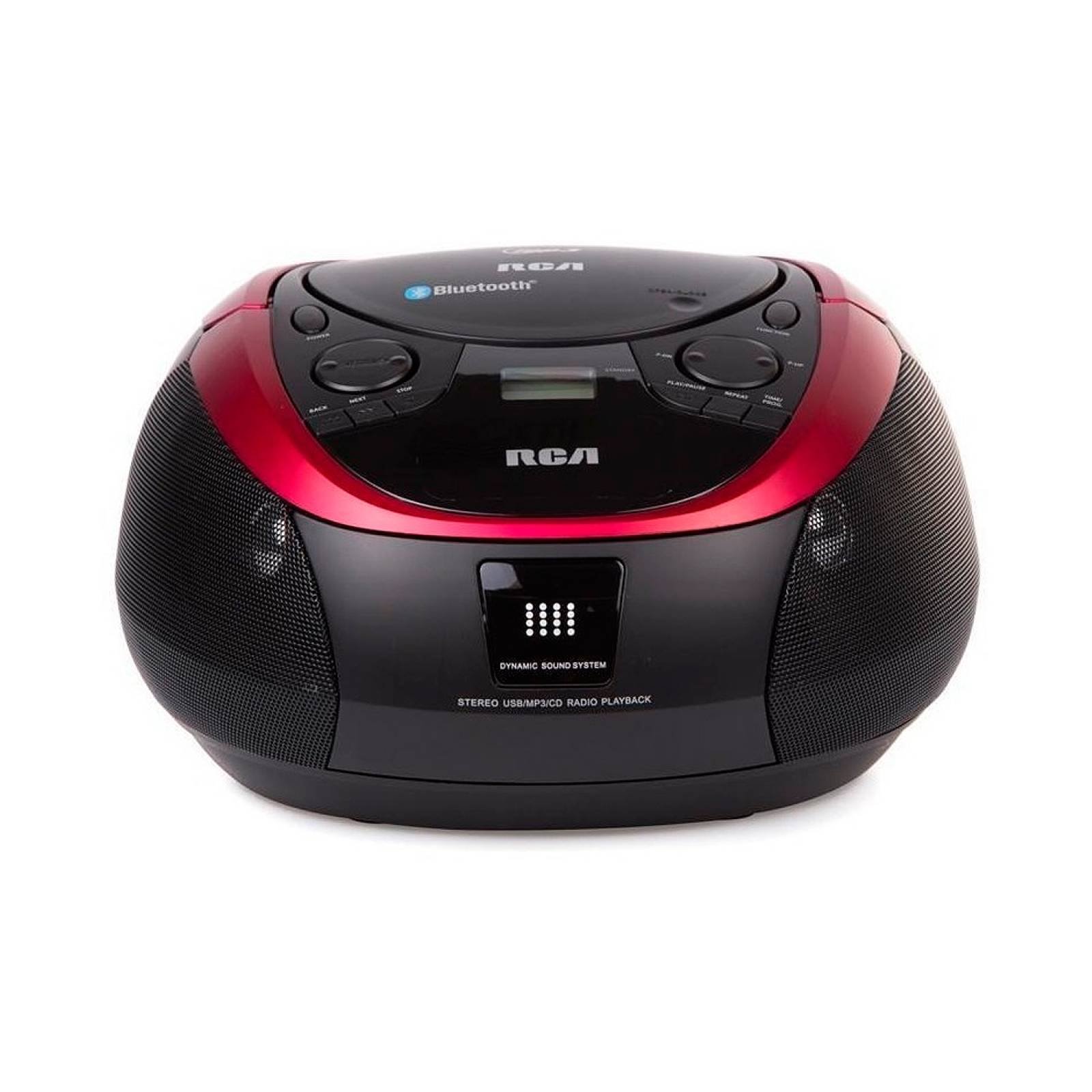 Radiograbadora Bluetooth 3W MP3 FM USB Negro RCD-87BT RCA