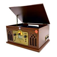 Tornamesa Bluetooth Nostálgico 3 Vel Bt-9245 Select Sound
