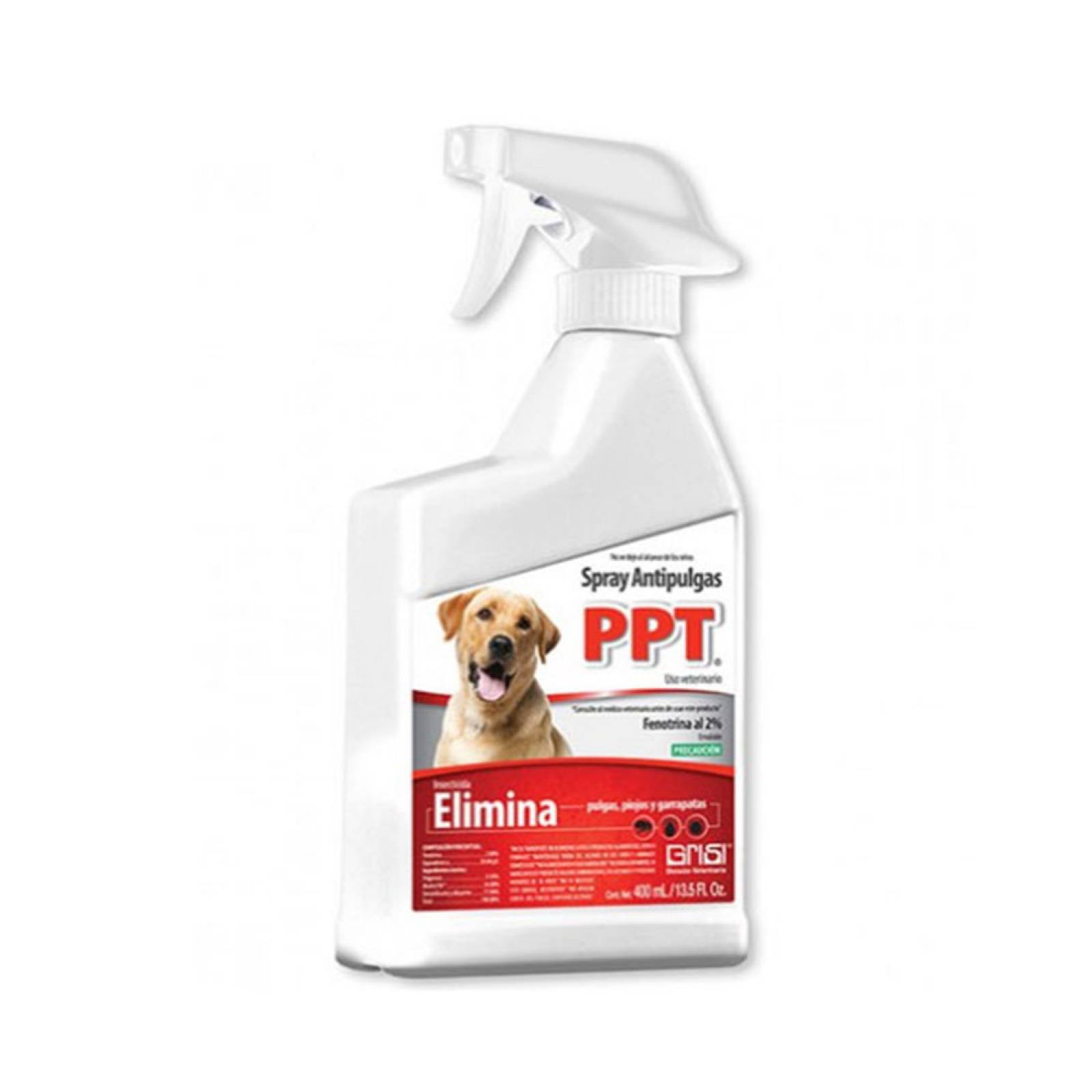 Antipulgas Tratamiento Spray PPT Pet Care 400 ml Grisi