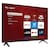 Smart TV 55 TCL LED 4K UHD Roku TV HDR Dolby 55S423 - Reacondicionado
