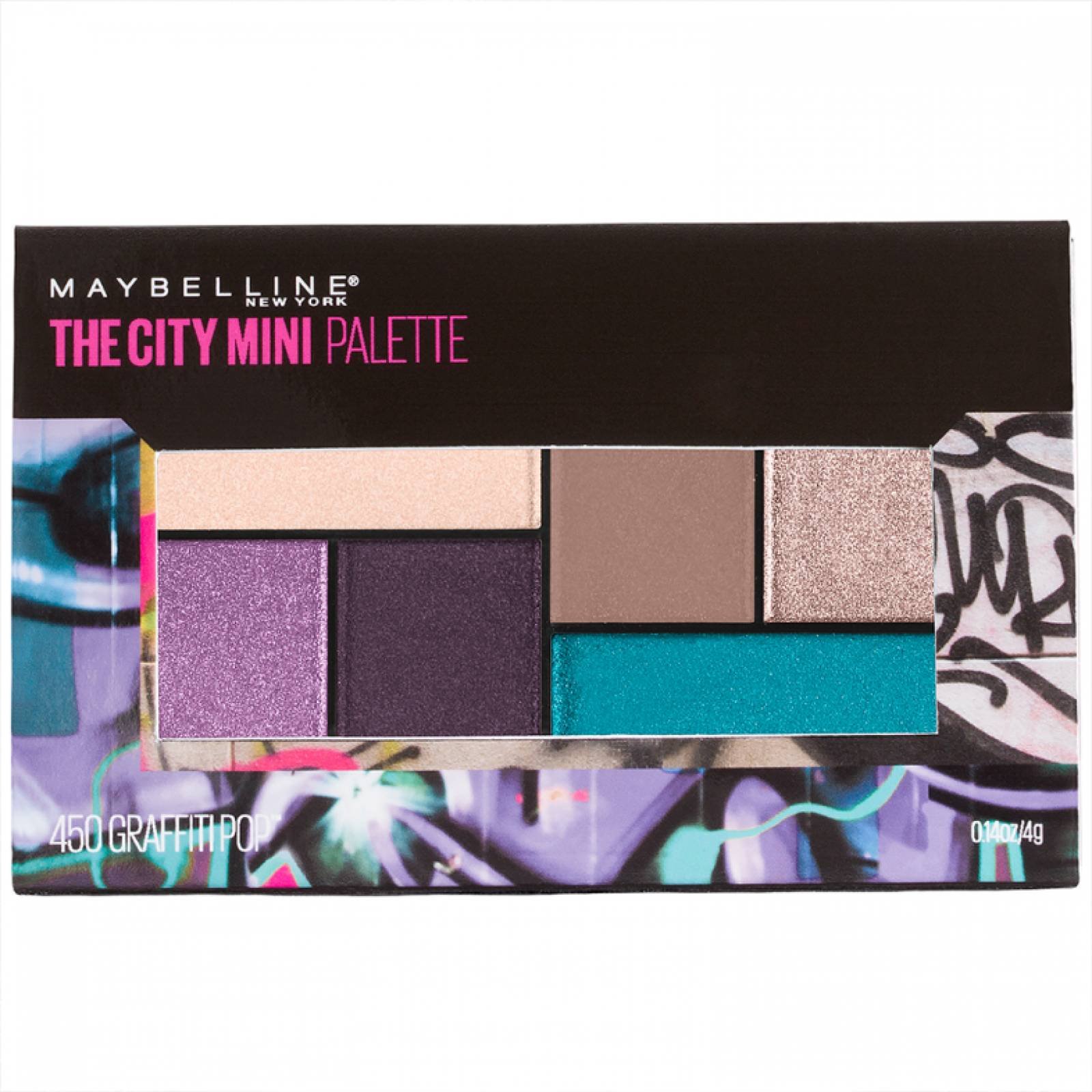 Paleta de Sombras Maquillaje Ojos City Mini Maybelline