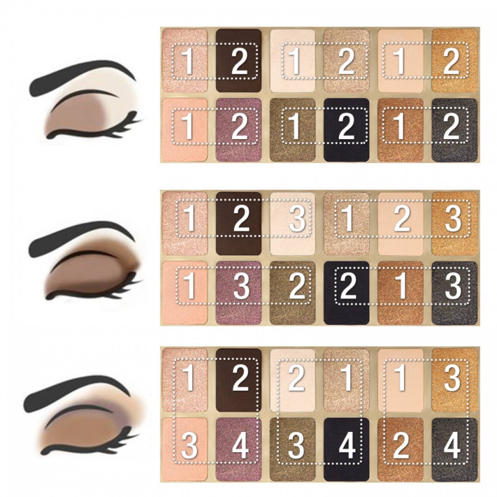 Paleta Sombras Ojos The Nudes Maquillaje Maybelline