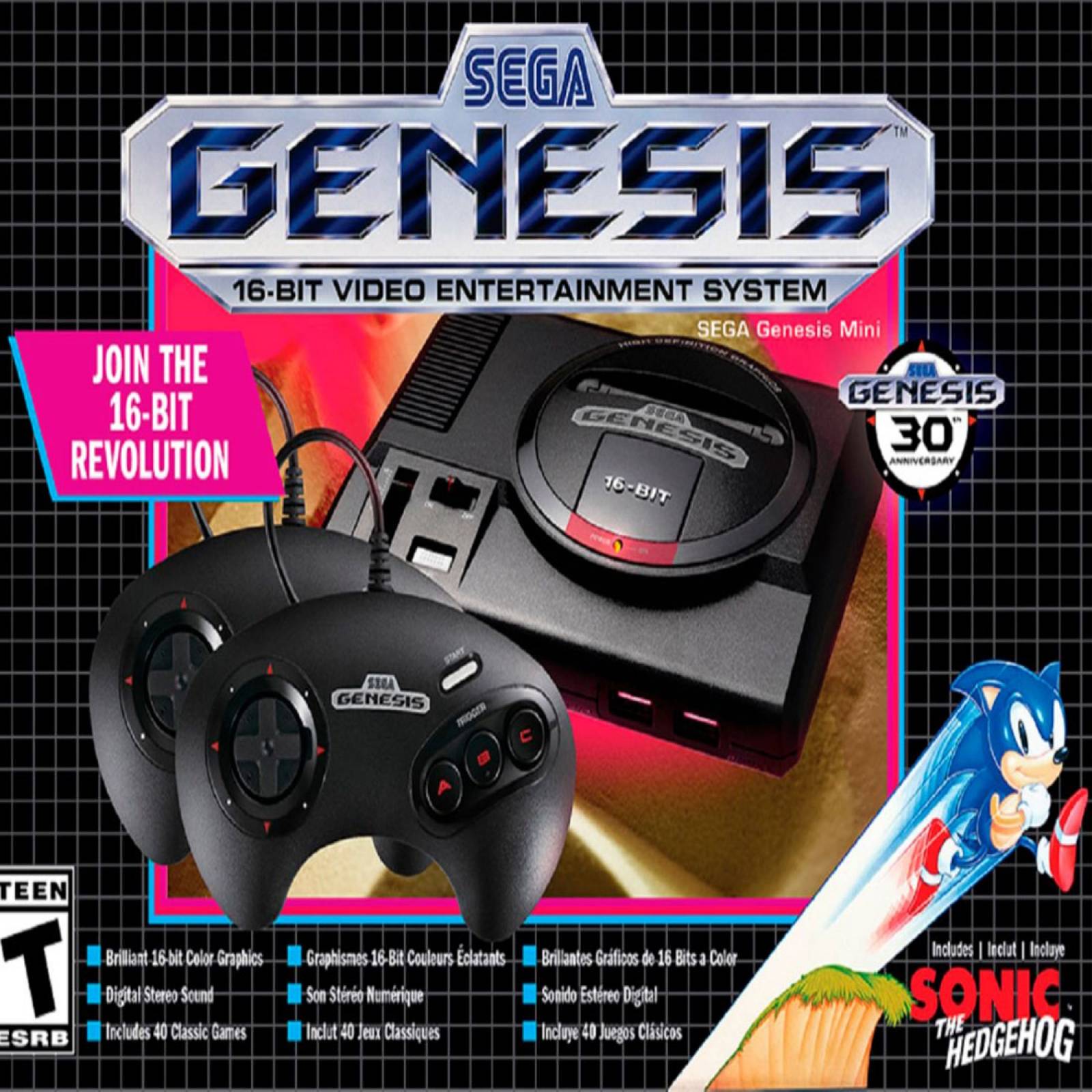 Игровая консоль sega retro genesis modern 170 игр какие игры