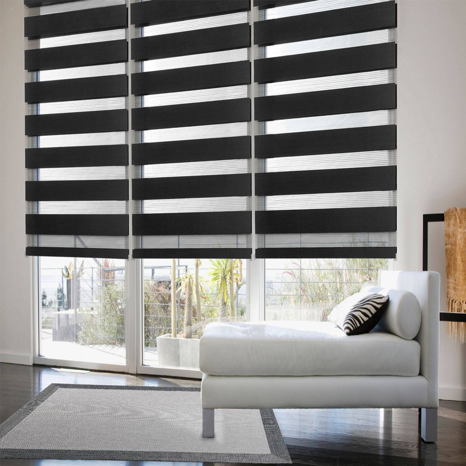 Persiana Enrollable Sheer Elegance 120cmx250cm Instala Fácil