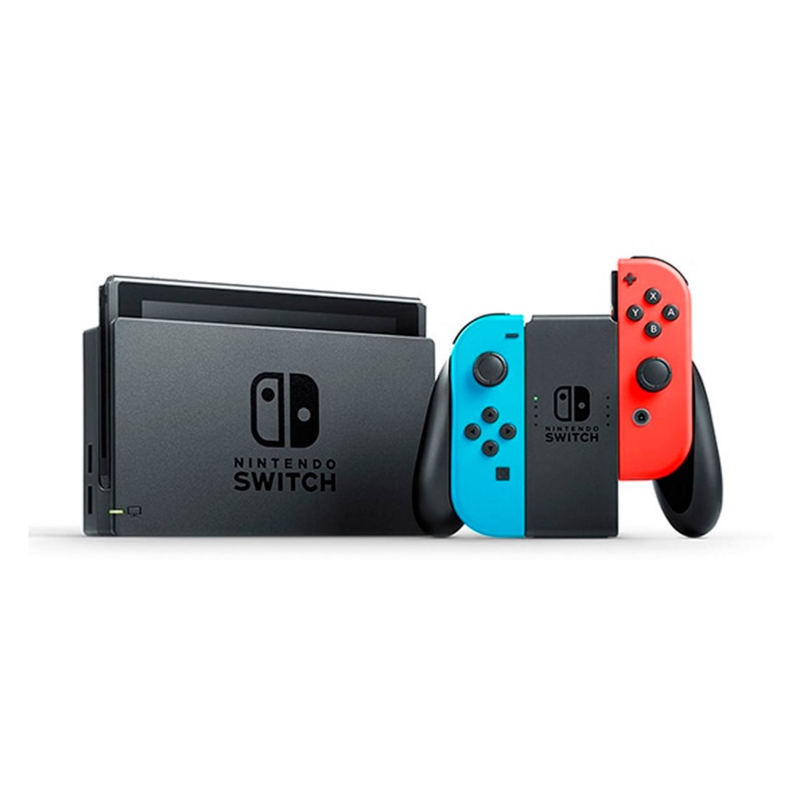 Nintendo Switch Estándar JCon Neón Azul Rojo 32GB HDMI WiFi