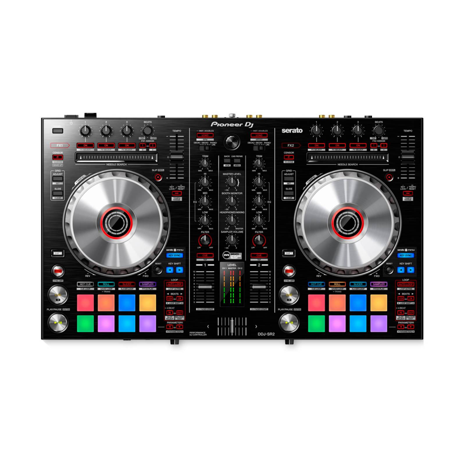 Controlador DJ 2 Canales Serato Pitch Time DDJ-SR2 Pioneer