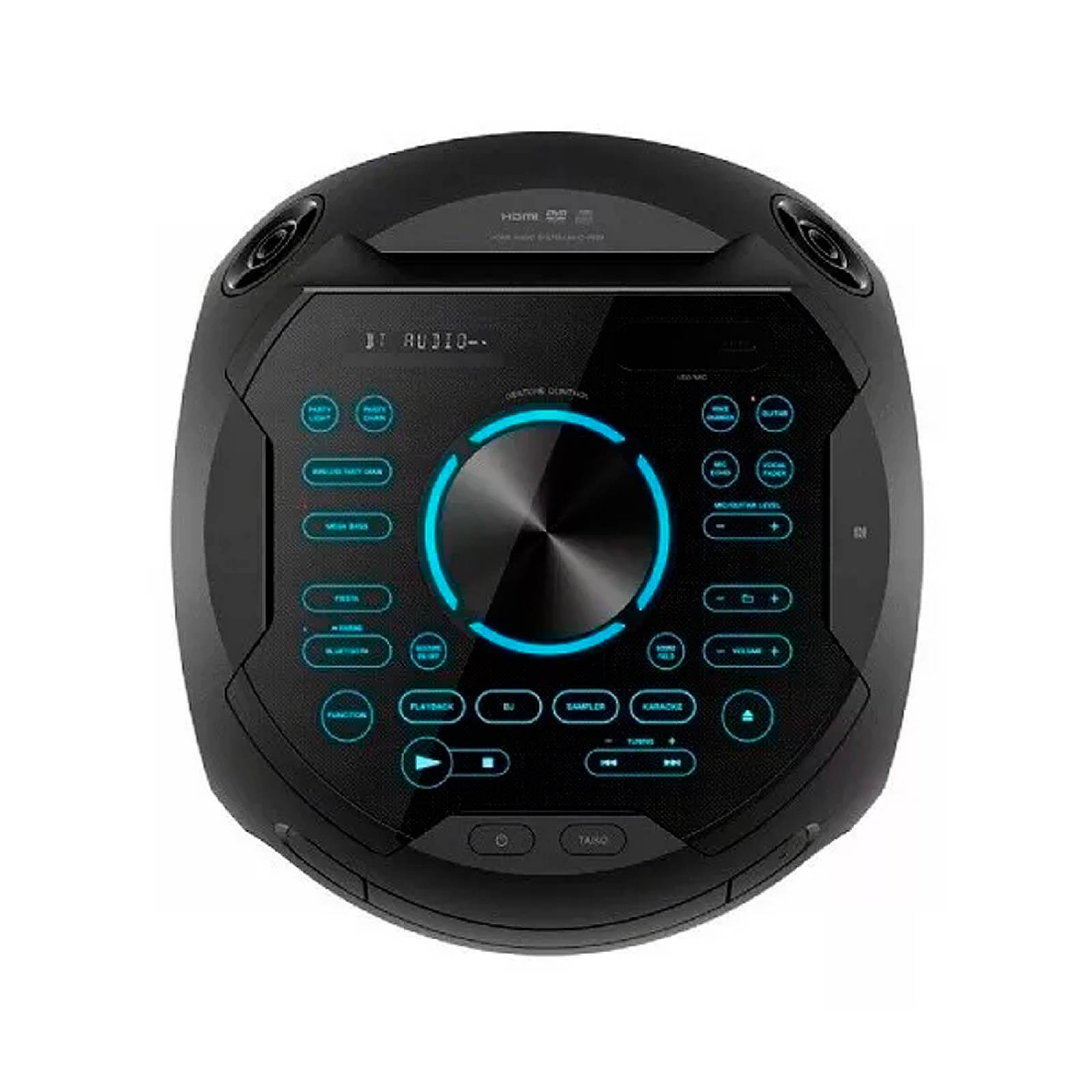 Minicomponente Torre Bluetooth DJ Luces 360 MHC-V82D Sony