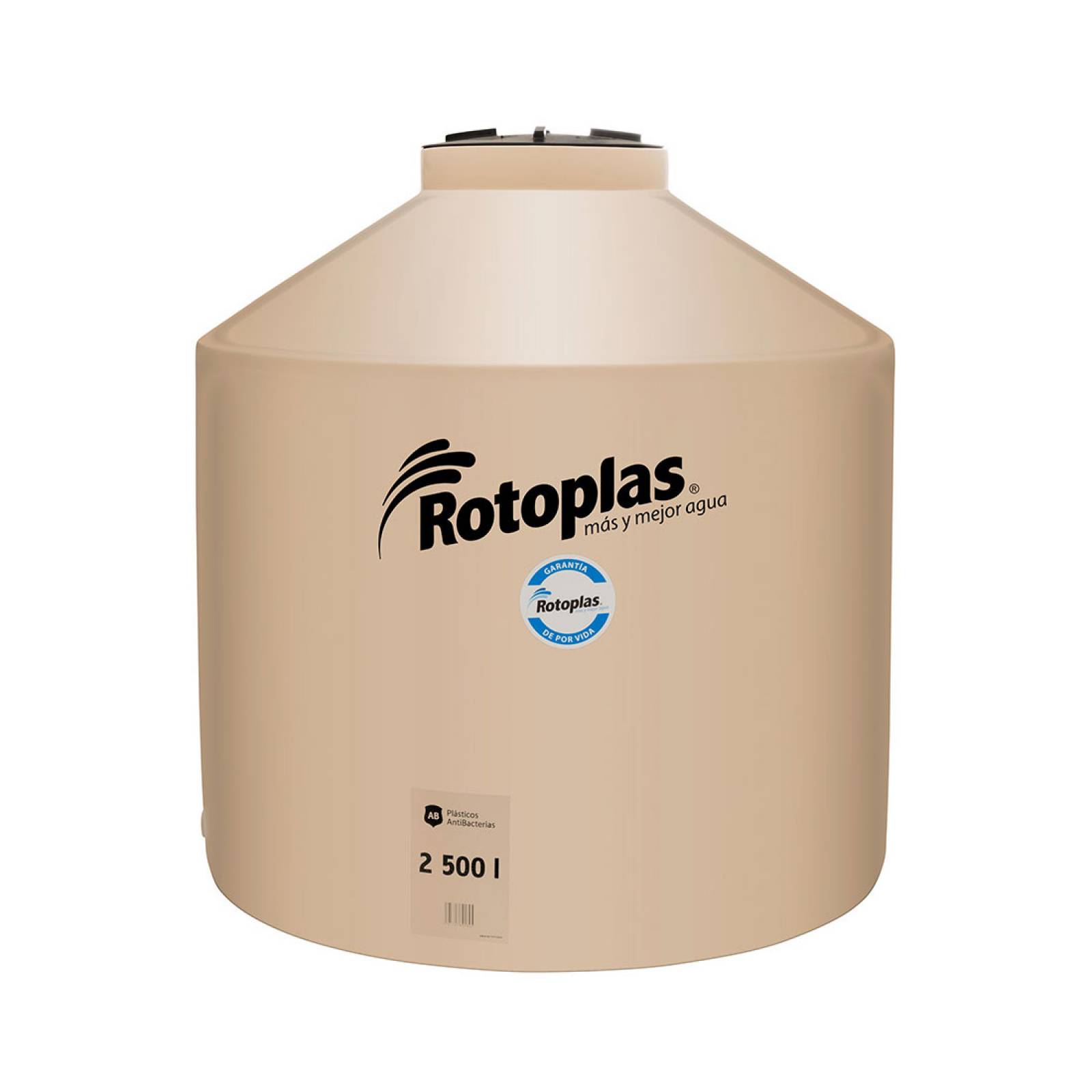 Tinaco Rotoplas Tricapa 2500 lts Antibacterial Rotoplas