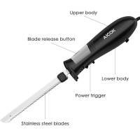 Cuchillo Eléctrico Utensilio Cocina Acero Inoxidable Aicok