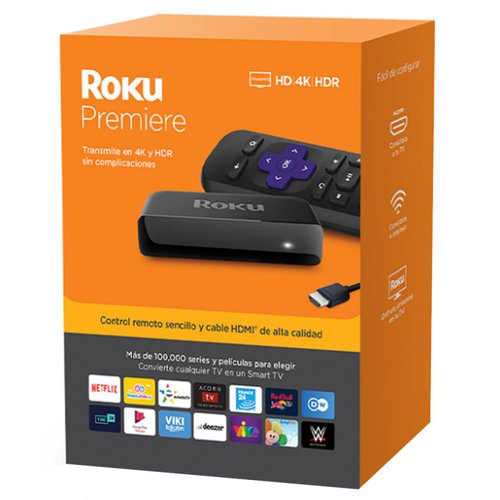 Roku Premier 3920MX Media Streaming Resolución HD 1080p/4K