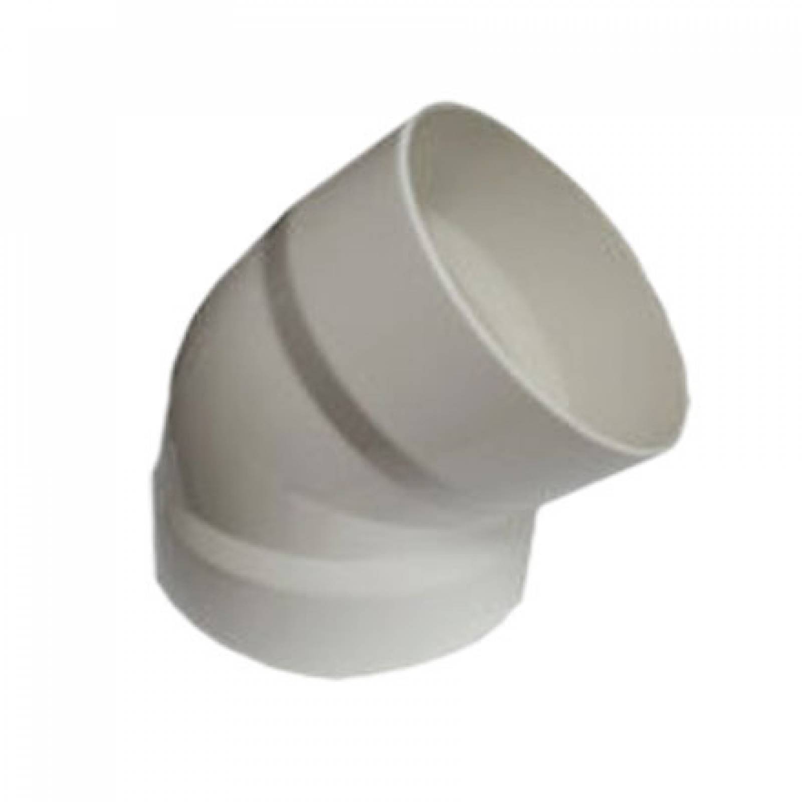 Codo Sanitario PVC 45° x 50 mm Anticorrosión Cresco