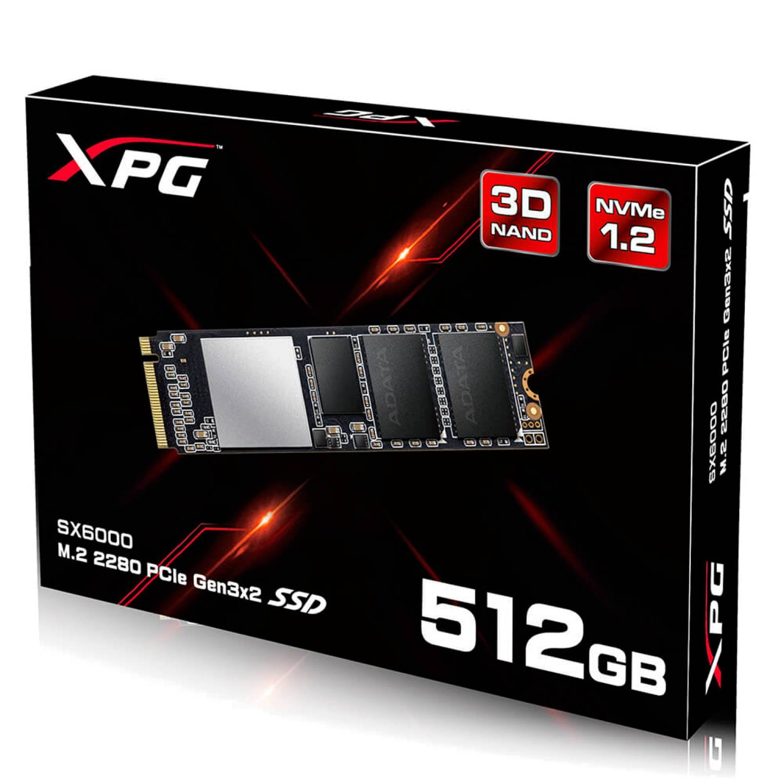 Disco Duro Solido SX600 512 GB PCIe Gen 3x4 Adata