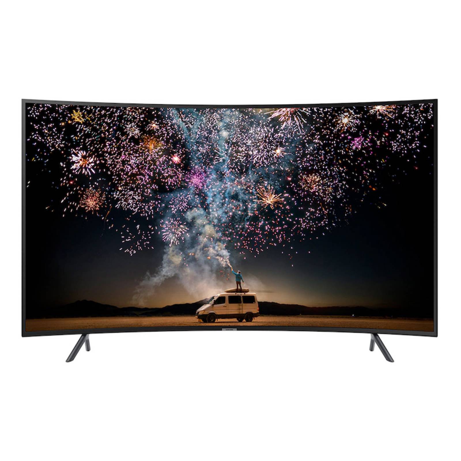 Smart TV Curva 55 Pulg LED 4K HDR UN55RU7300FXZA Samsung reacondicionado