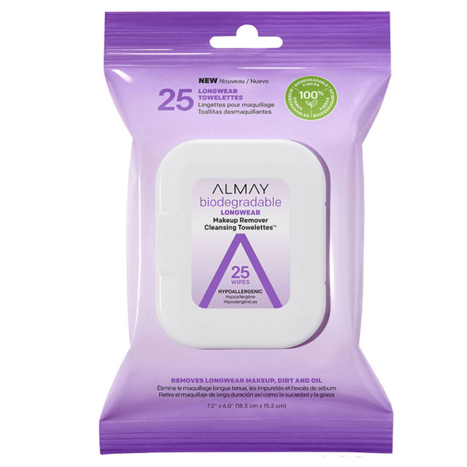 Toallitas Desmaquillantes Cleansing Towelettes 25 pzs Almay