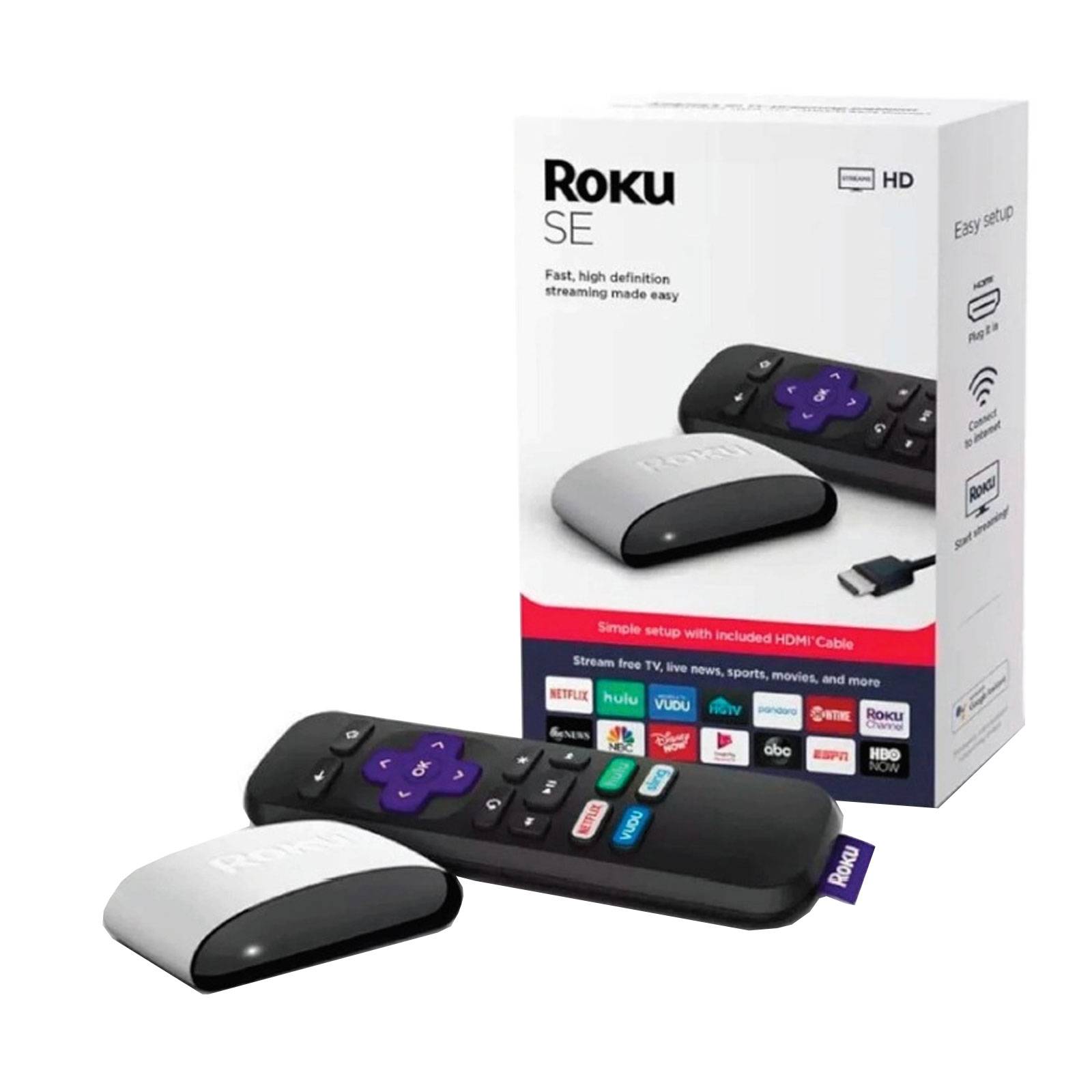 Roku TV Box Reproductor Streaming HDMI USB Wi Fi 3930SE