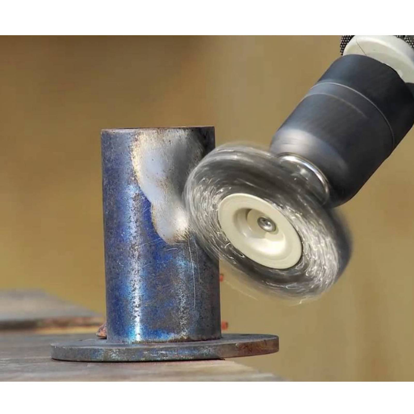 Carda Circular Alambre Cepillo Esmeril 4 Pul 101 Perfect