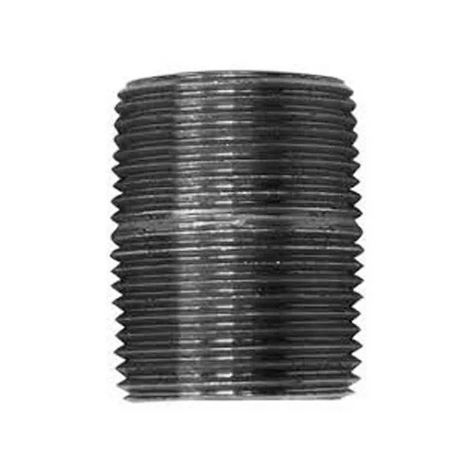 Niple Metal Galvanizado 4 Pulgadas Rosca Externa Metaux