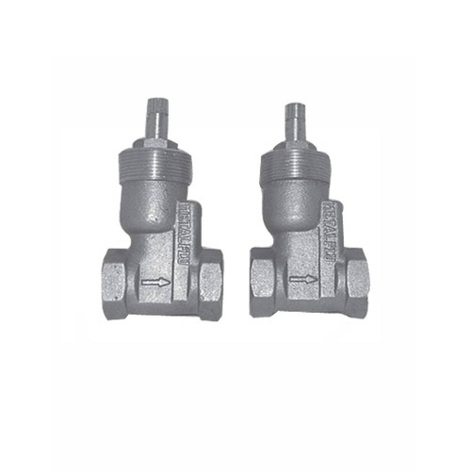 Valvulas Regadera Llave Roscable S Maneral 618 Metalflu
