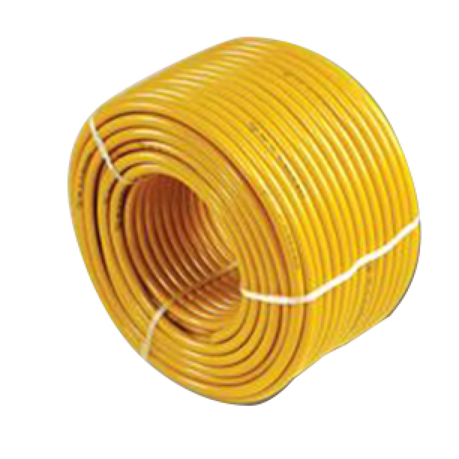 Manguera Gas Tramada Amarilla 50 Mts Herramienta Arda