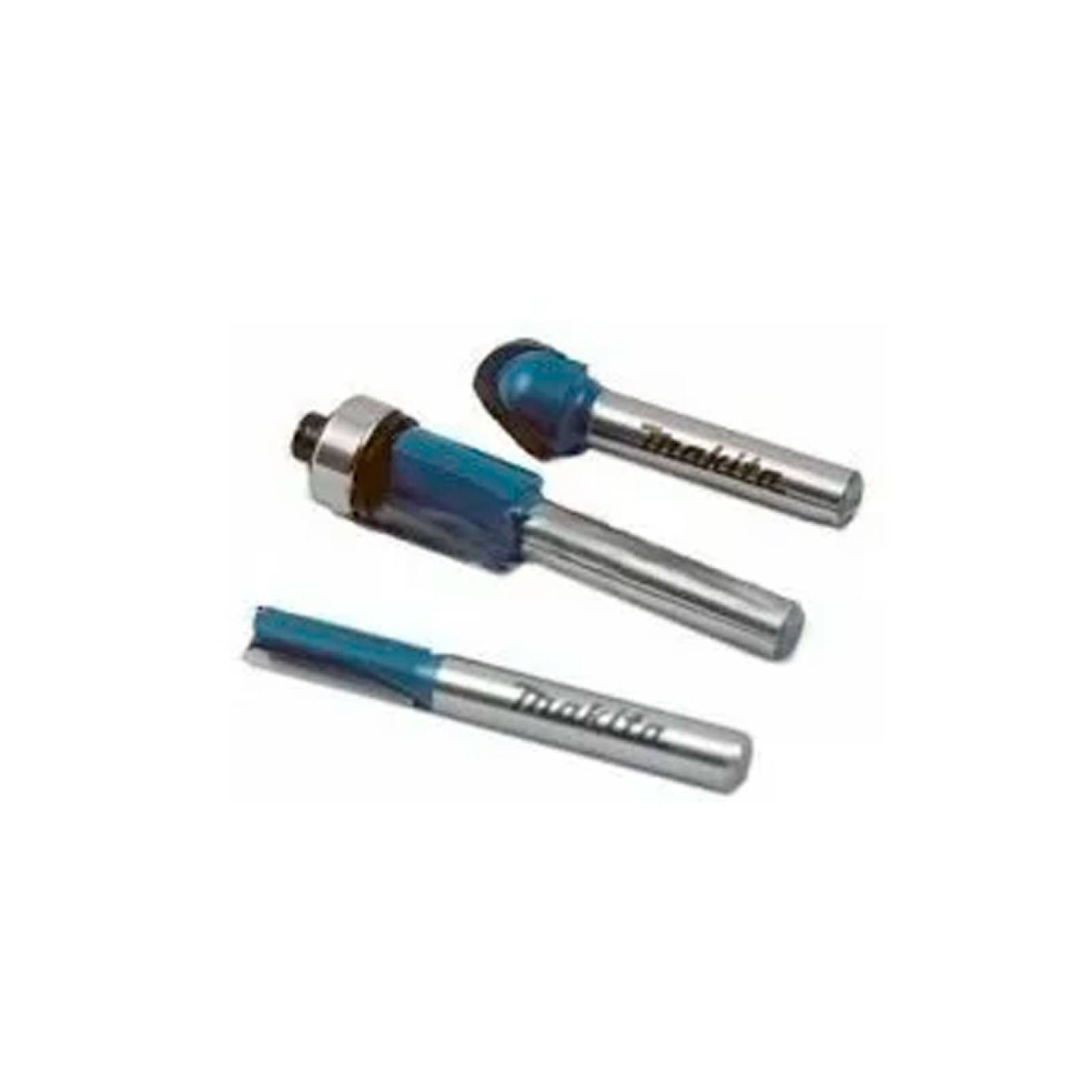Juego Brocas Fresas P Router 3 Piezas Makita D16461