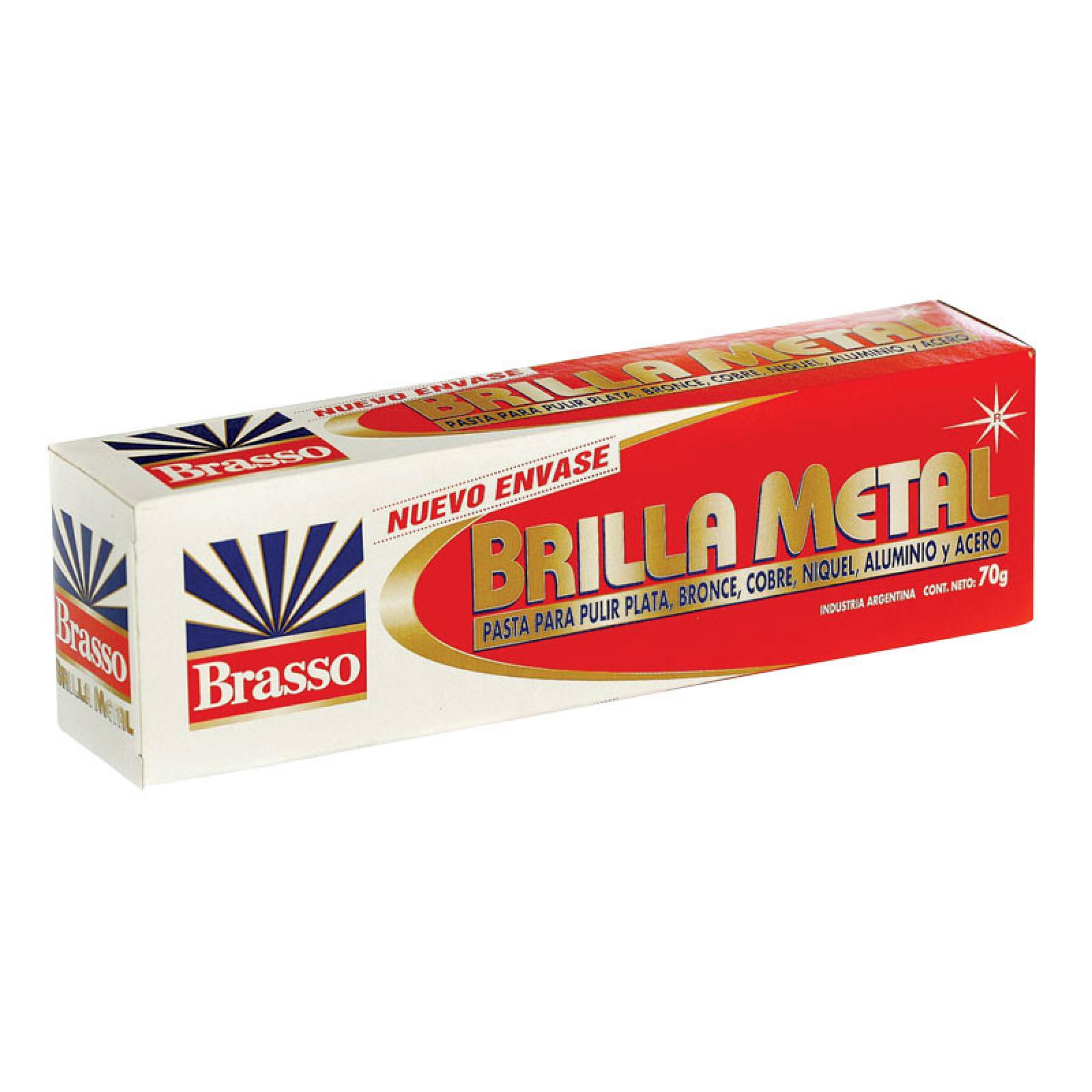 Pasta Limpia Metales 70 G Accesorio Brasso