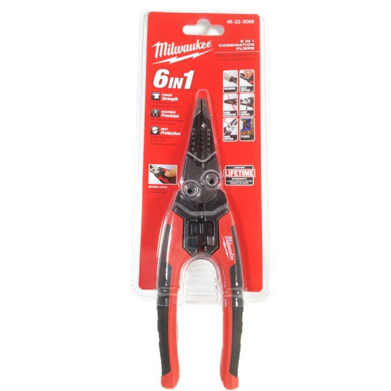 Pinza Pelacable Cortador 6 en 1 48 22 3069 Milwaukee