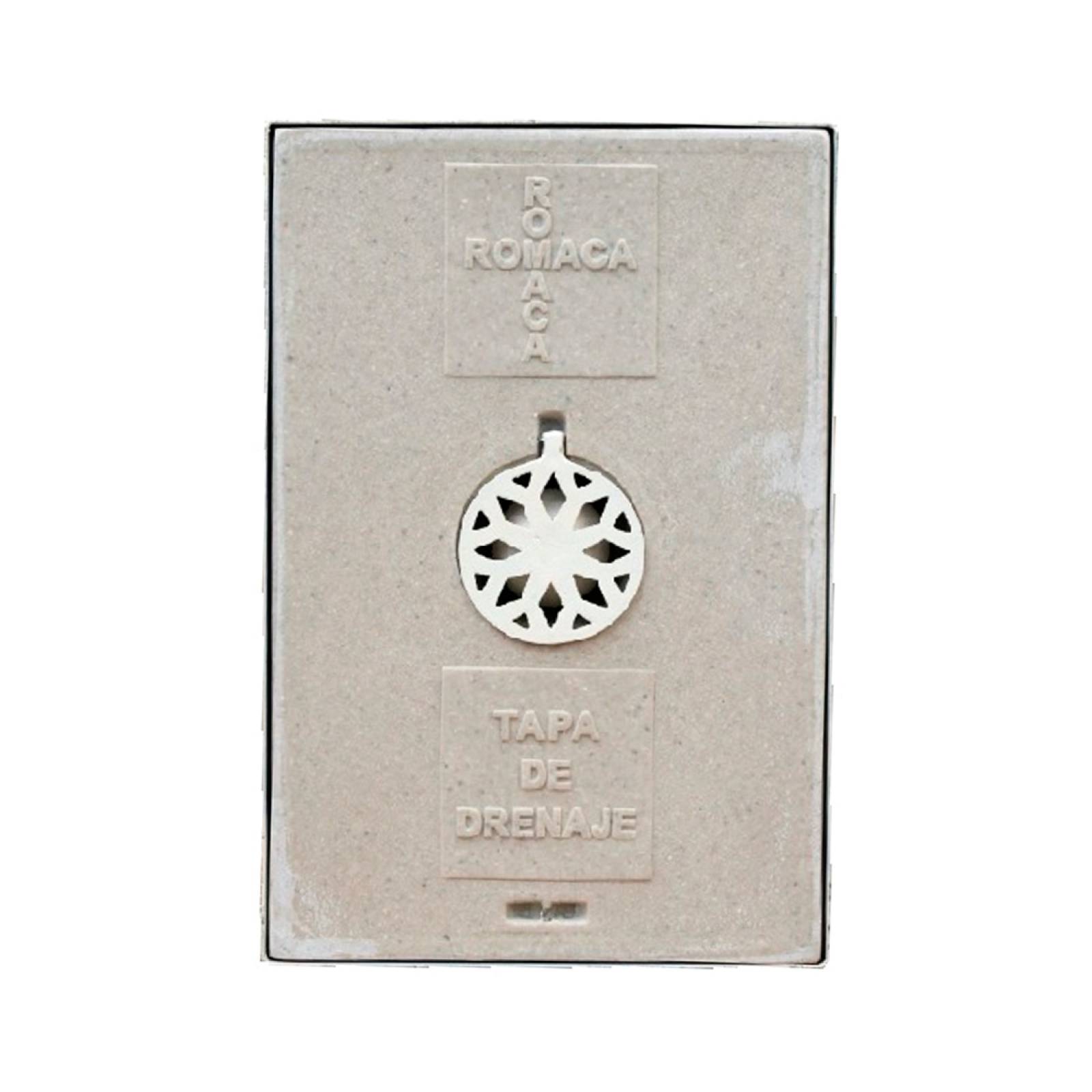 Registro Poli concreto Colado Redondo 40X60 Romaca